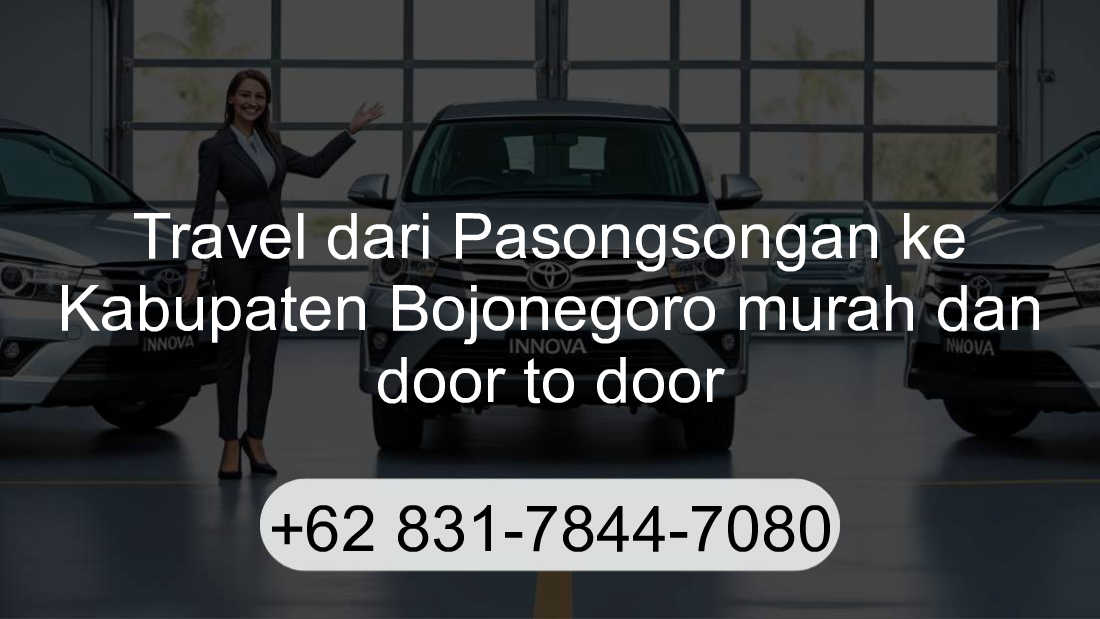 Travel Pasongsongan Kabupaten Bojonegoro