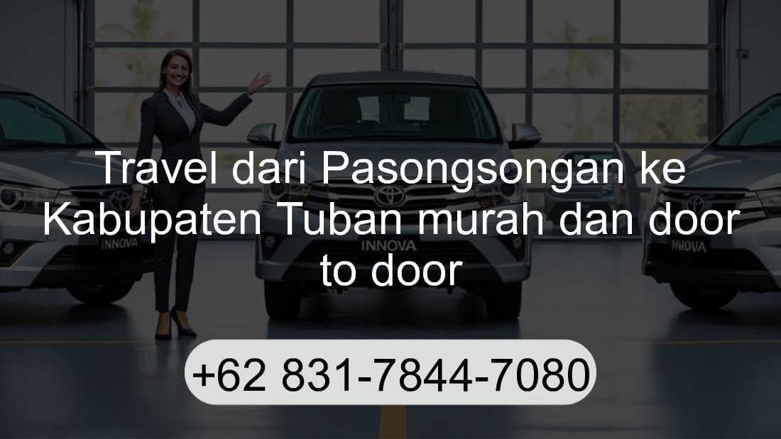 Travel Pasongsongan Kabupaten Tuban
