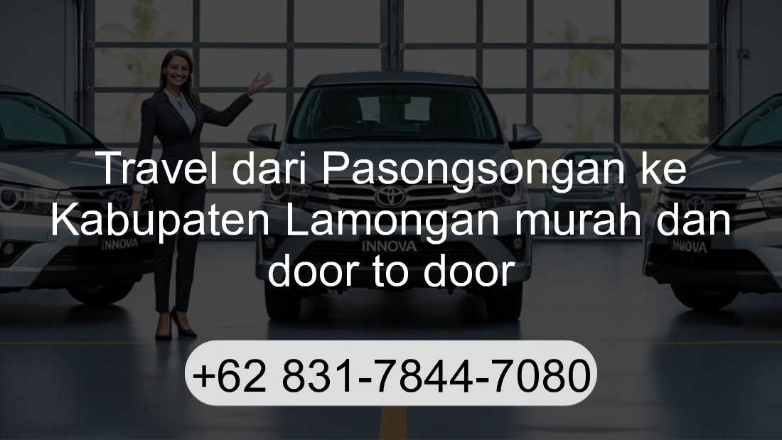 Travel Pasongsongan Kabupaten Lamongan