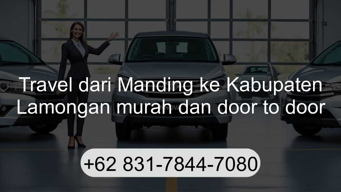 Travel Manding Kabupaten Lamongan