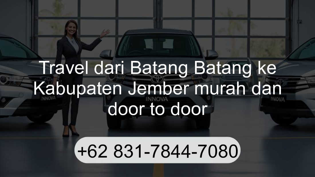 Travel Batang Batang Kabupaten Jember