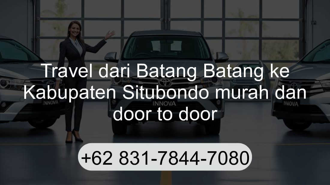 Travel Batang Batang Kabupaten Situbondo