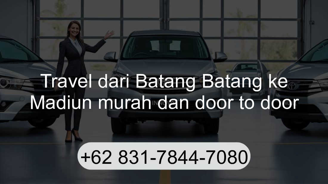 Travel Batang Batang Madiun