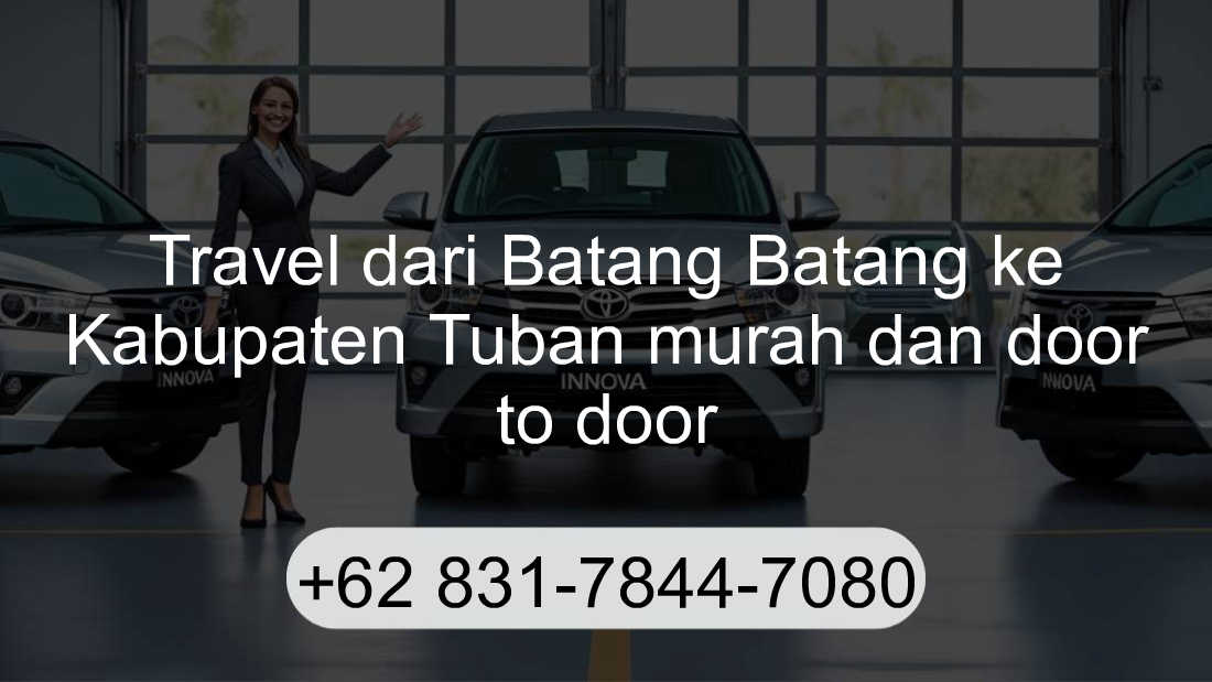 Travel Batang Batang Kabupaten Tuban