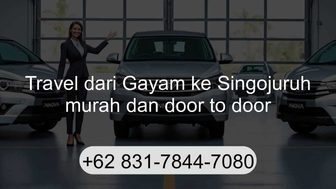 Travel Gayam Singojuruh