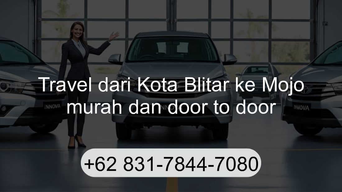 Travel Kota Blitar Mojo