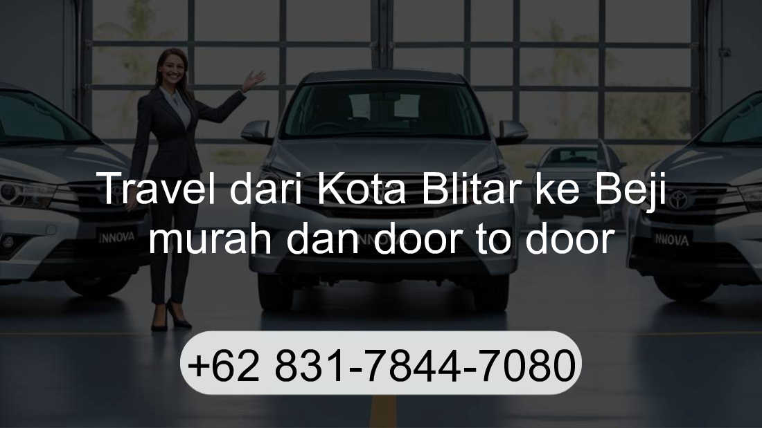 Travel Kota Blitar Beji