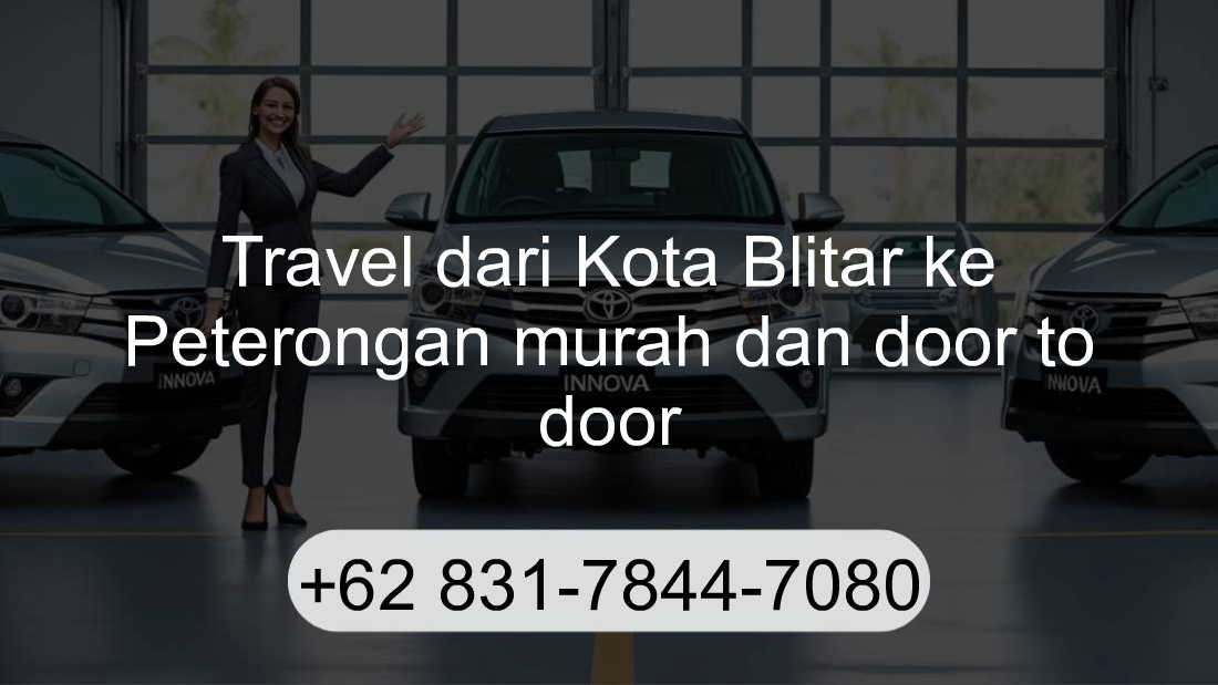 Travel Kota Blitar Peterongan