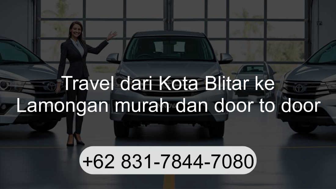 Travel Kota Blitar Lamongan