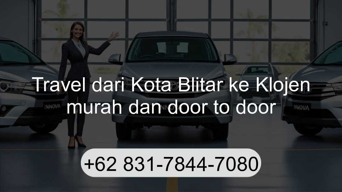 Travel Kota Blitar Klojen