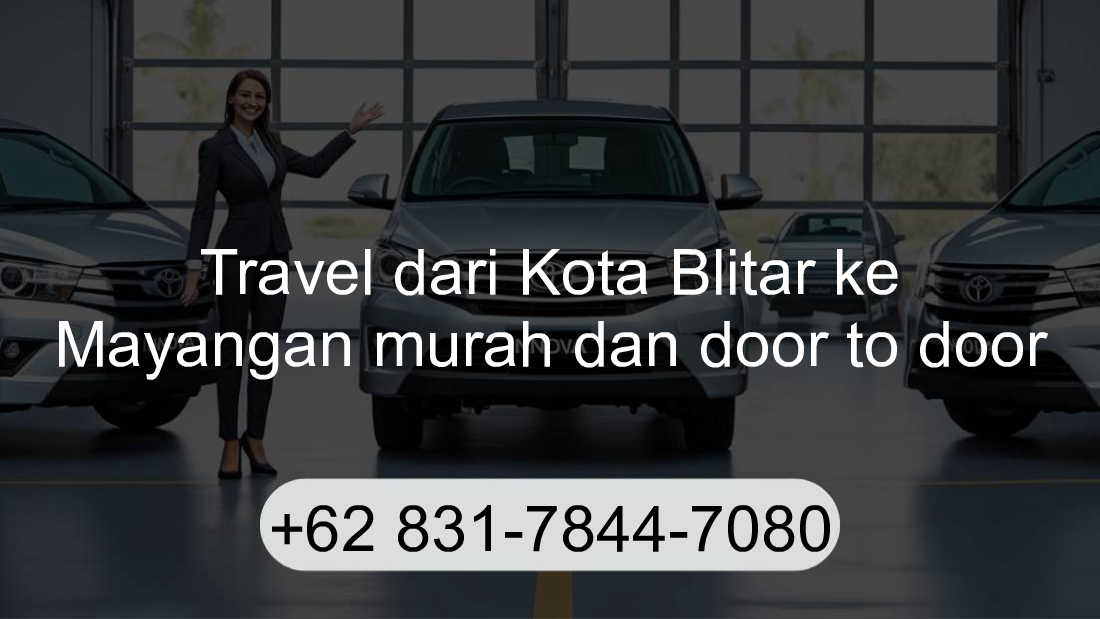 Travel Kota Blitar Mayangan