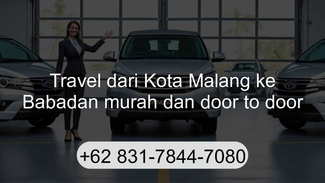Travel Kota Malang Babadan