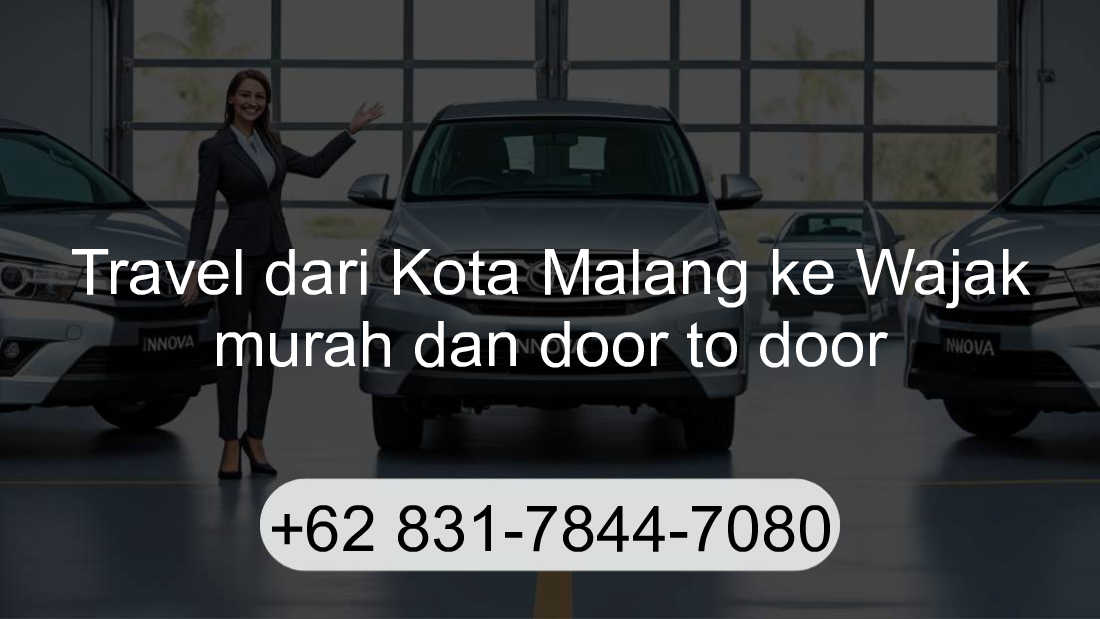 Travel Kota Malang Wajak