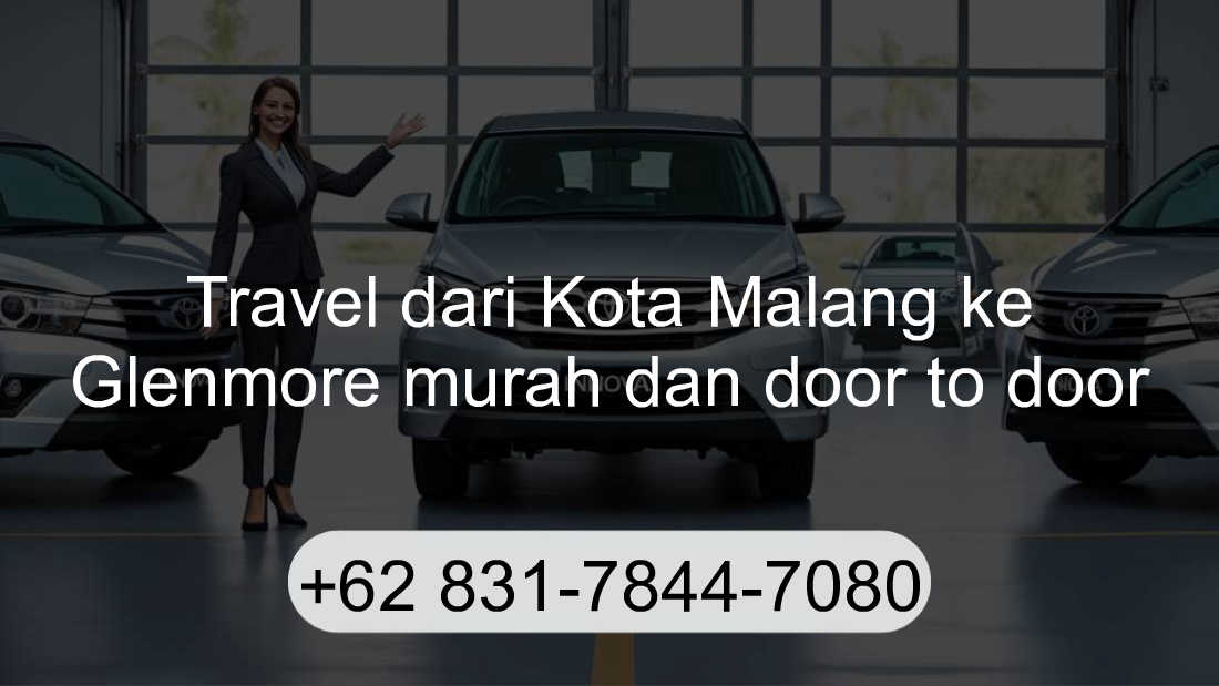 Travel Kota Malang Glenmore
