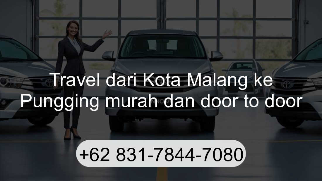 Travel Kota Malang Pungging