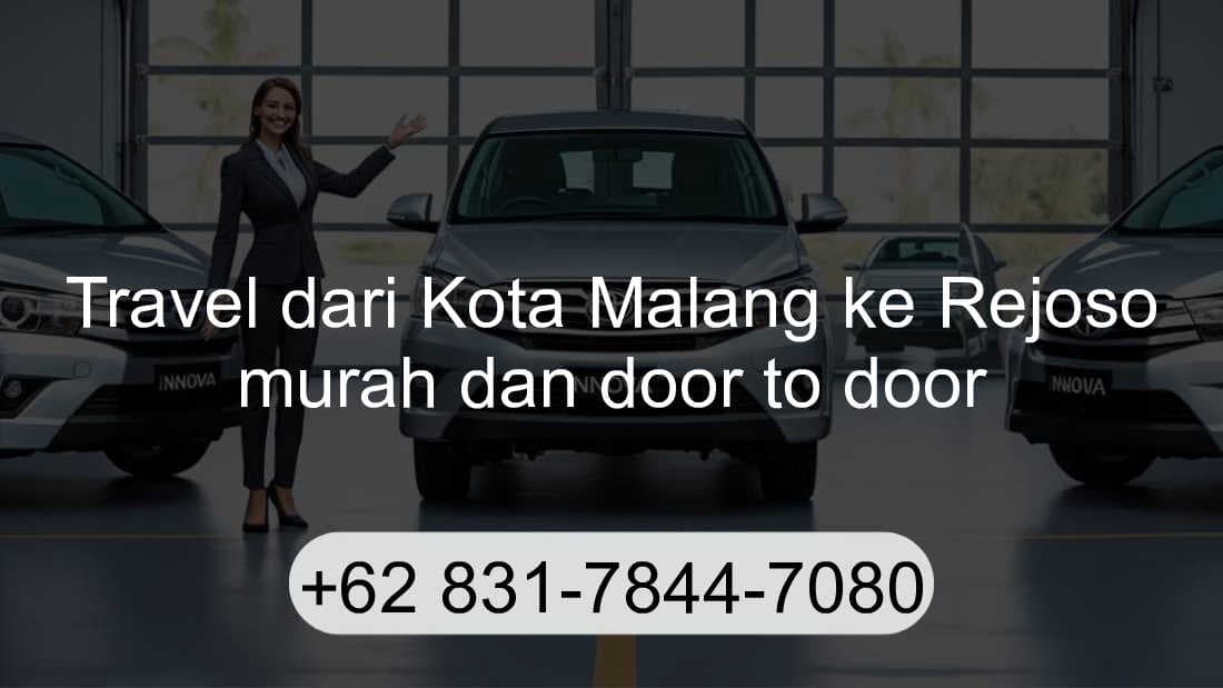 Travel Kota Malang Rejoso