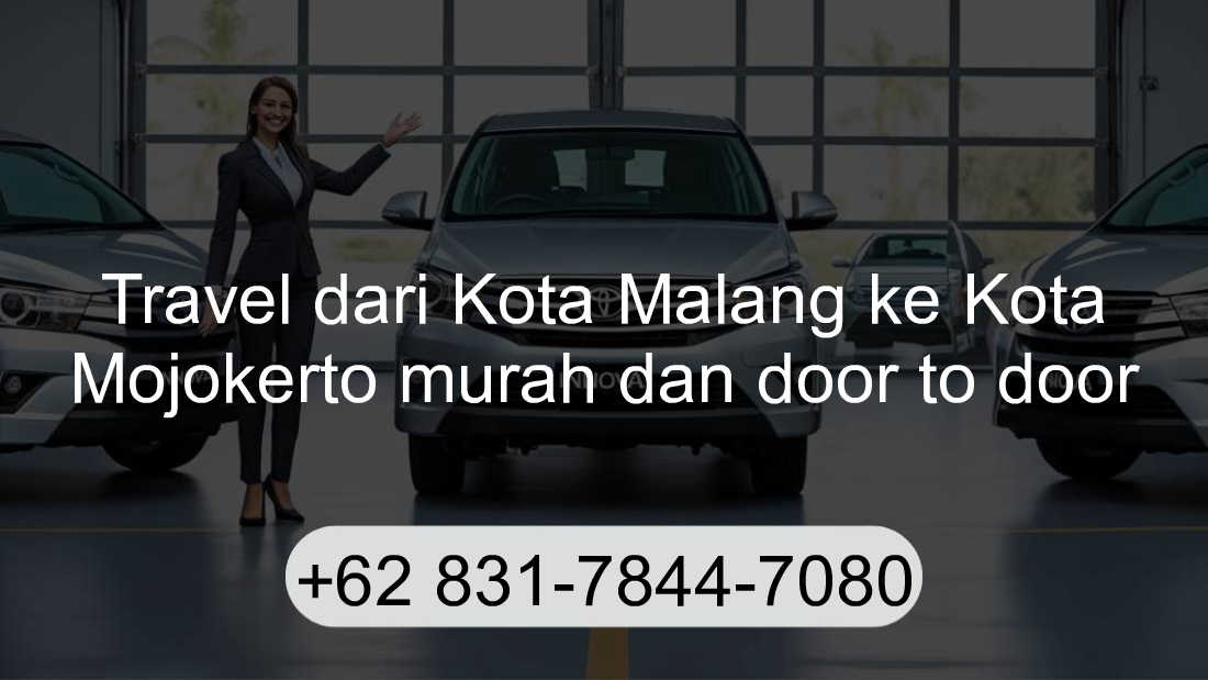 Travel Kota Malang Kota Mojokerto