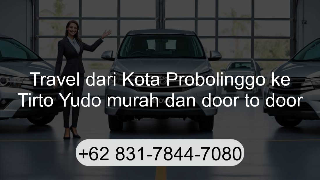 Travel Kota Probolinggo Tirto Yudo