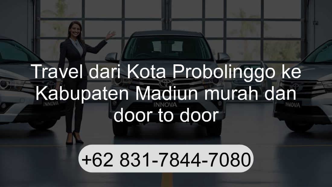 Travel Kota Probolinggo Kabupaten Madiun