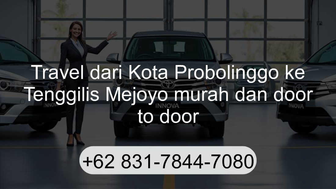 Travel Kota Probolinggo Tenggilis Mejoyo