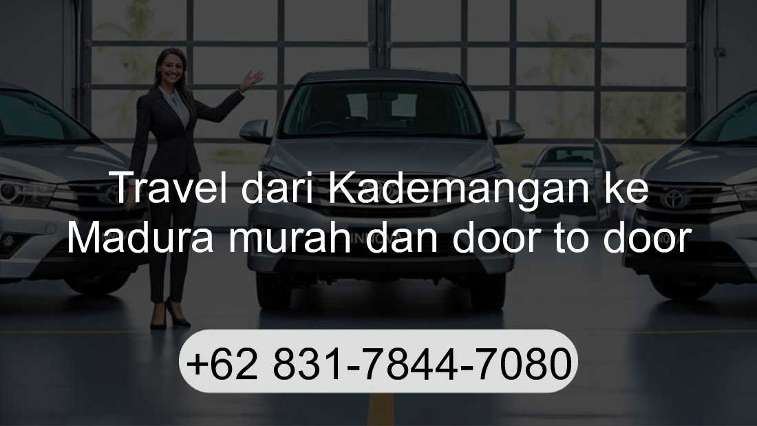 Travel Kademangan Madura