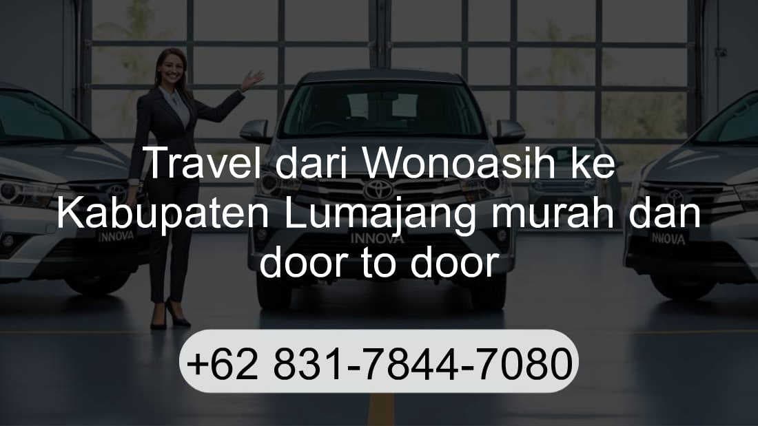 Travel Wonoasih Kabupaten Lumajang