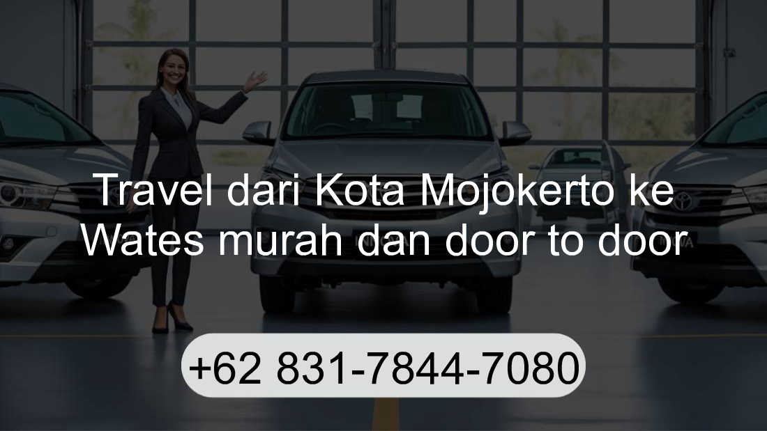 Travel Kota Mojokerto Wates
