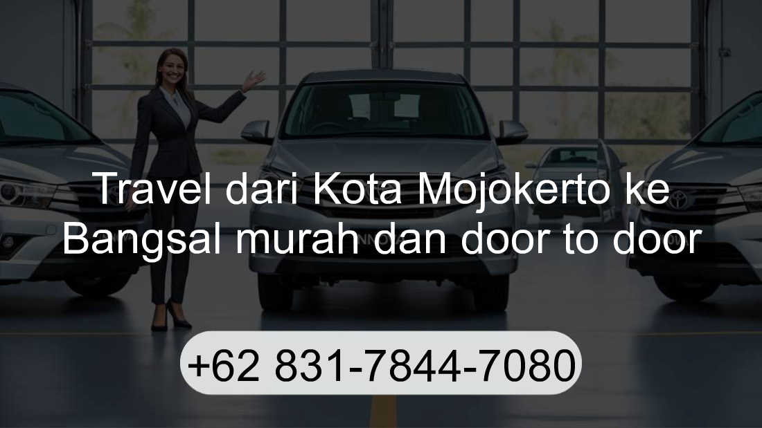 Travel Kota Mojokerto Bangsal