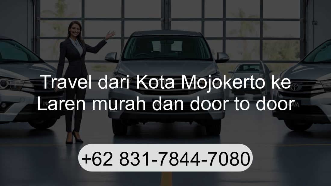 Travel Kota Mojokerto Laren