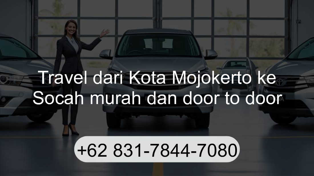 Travel Kota Mojokerto Socah
