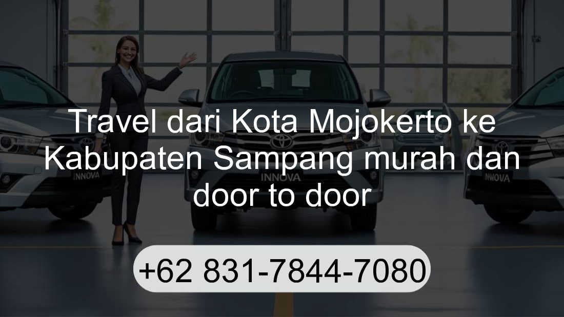 Travel Kota Mojokerto Kabupaten Sampang