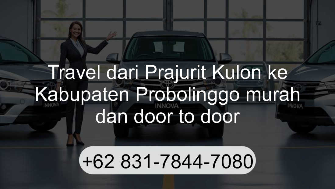Travel Prajurit Kulon Kabupaten Probolinggo
