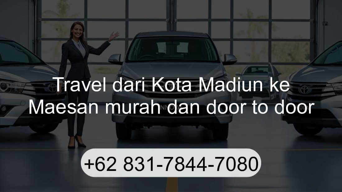 Travel Kota Madiun Maesan