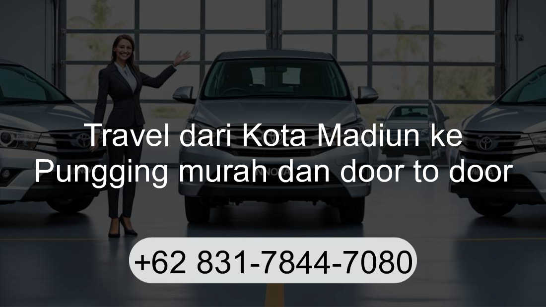 Travel Kota Madiun Pungging