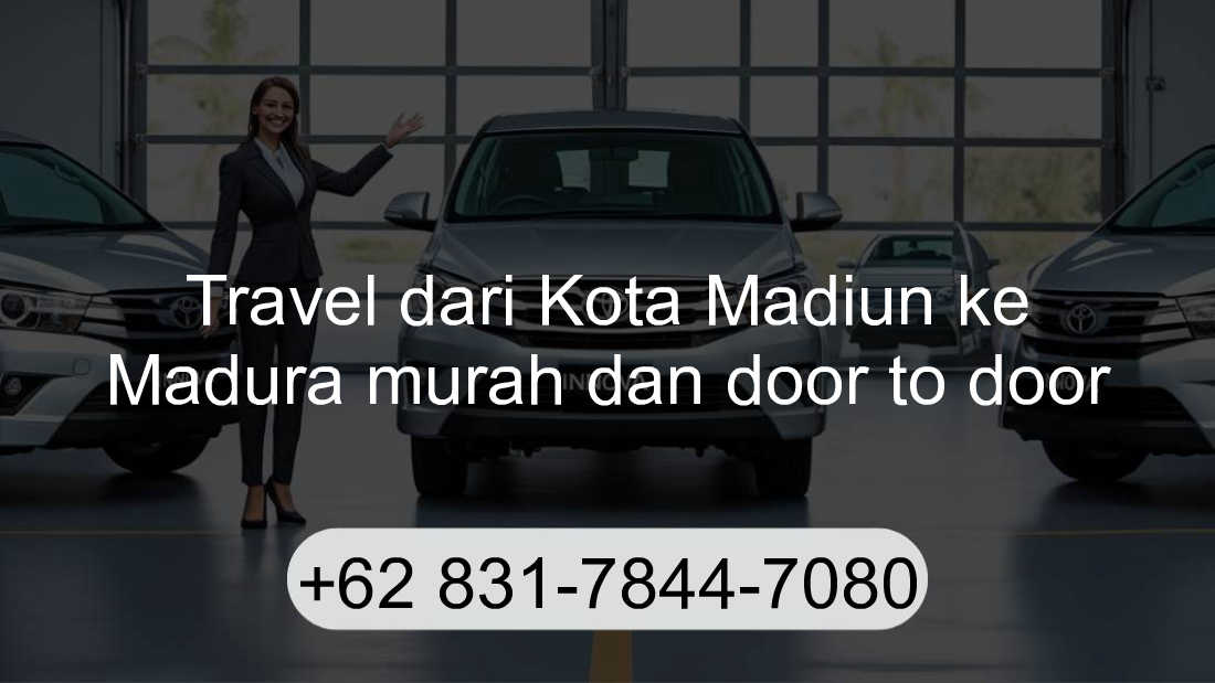 Travel Kota Madiun Madura