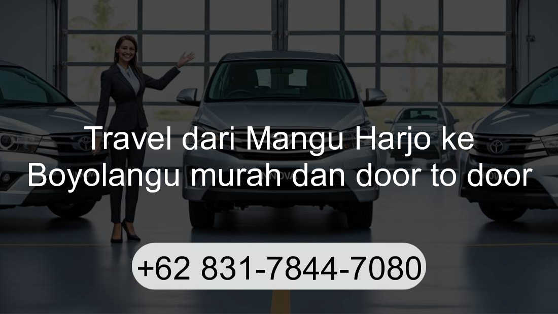 Travel Mangu Harjo Boyolangu