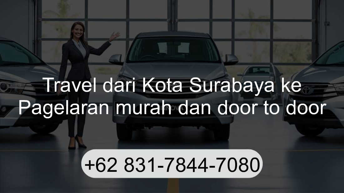 Travel Kota Surabaya Pagelaran