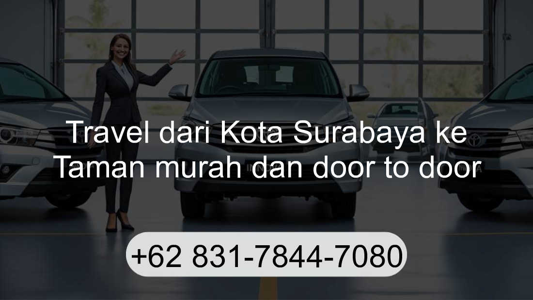 Travel Kota Surabaya Taman