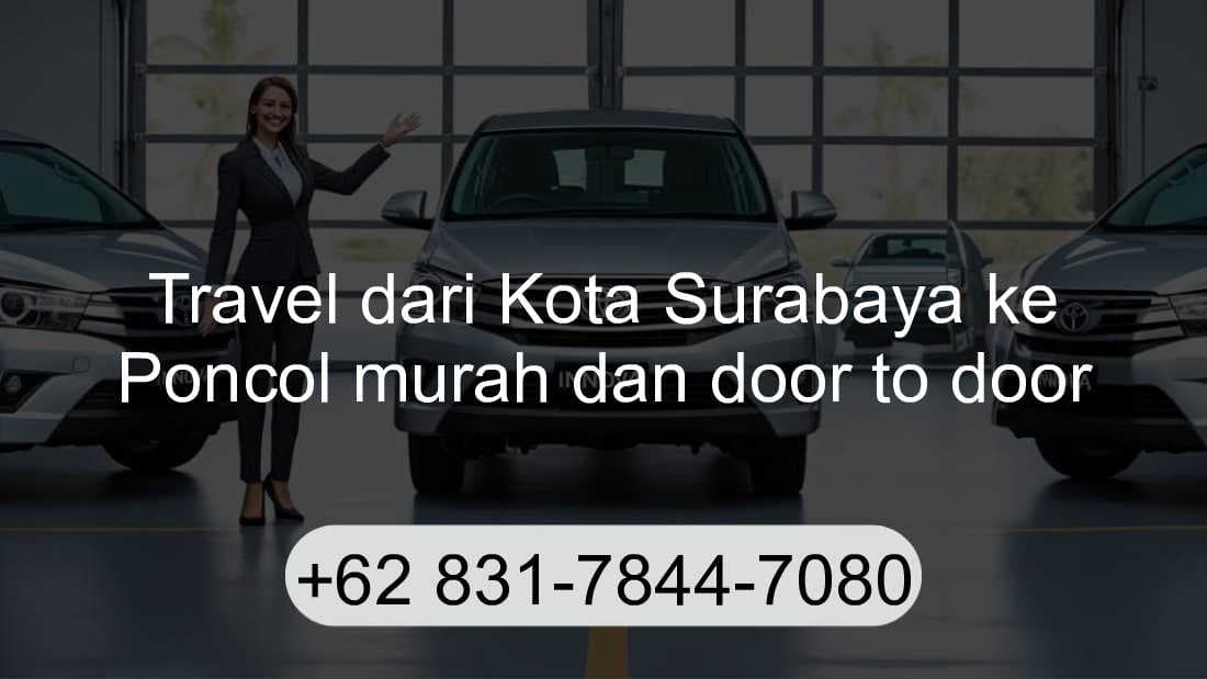 Travel Kota Surabaya Poncol