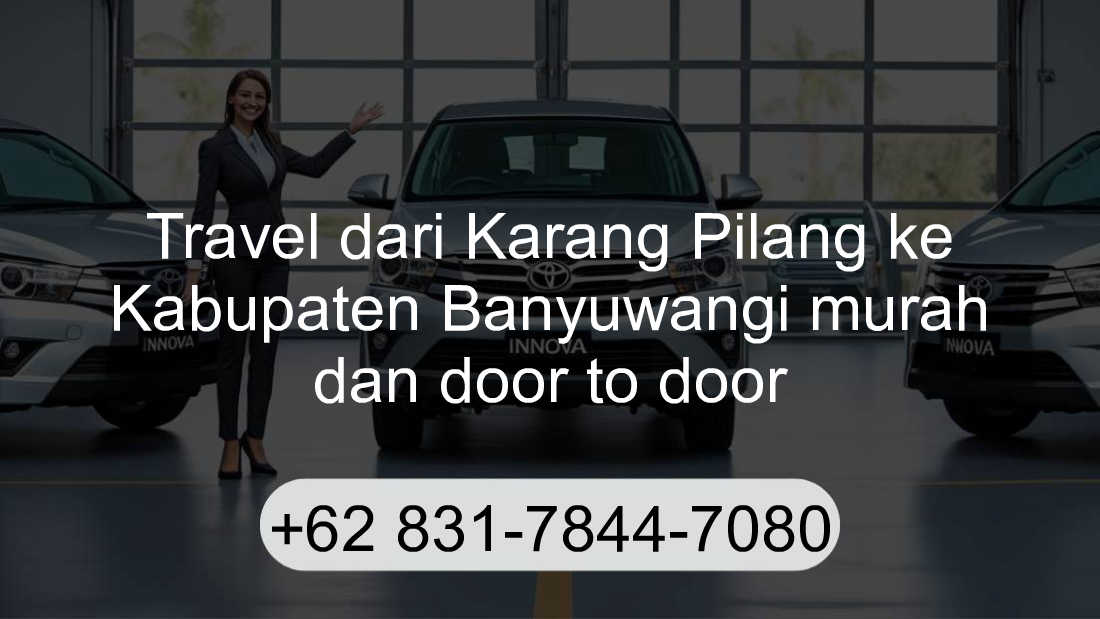 Travel Karang Pilang Kabupaten Banyuwangi