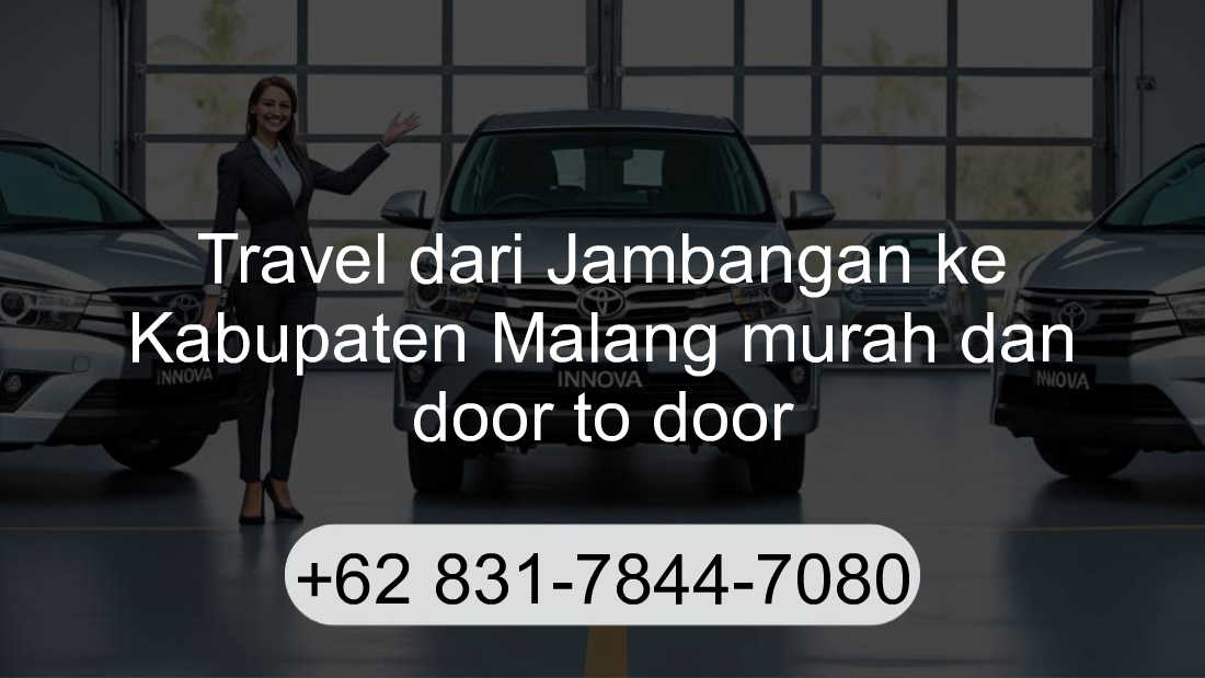 Travel Jambangan Kabupaten Malang