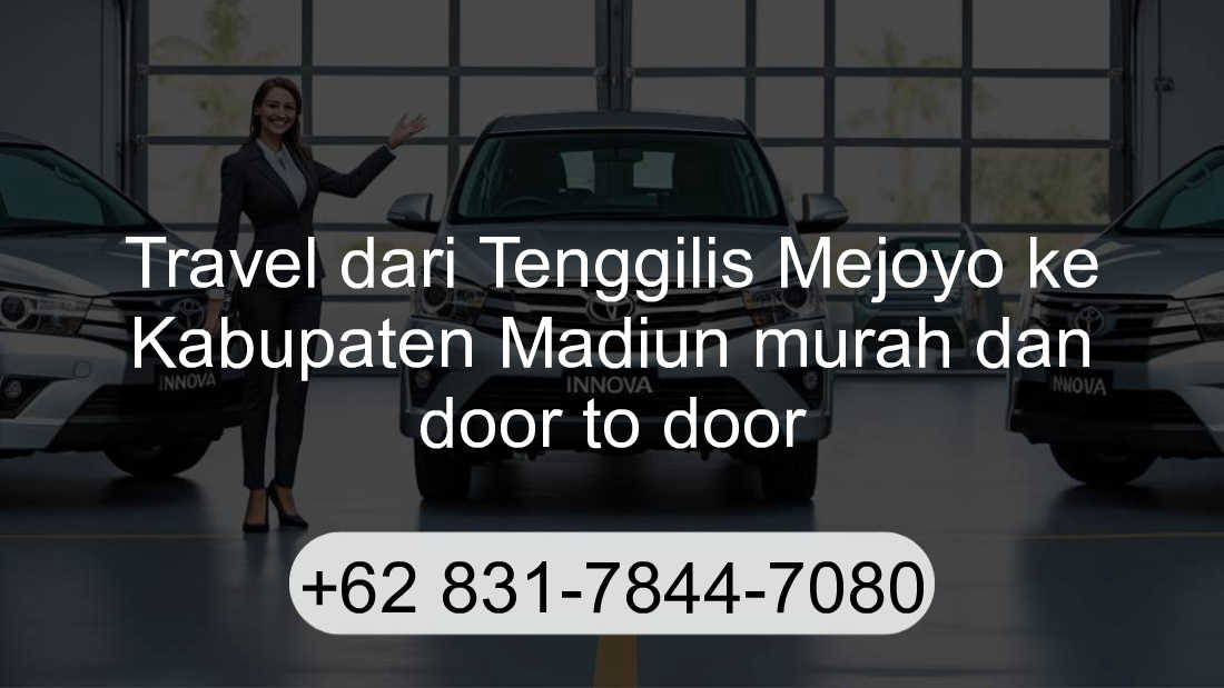 Travel Tenggilis Mejoyo Kabupaten Madiun