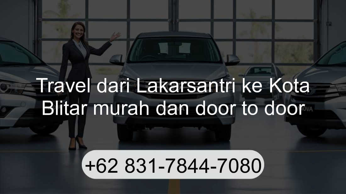 Travel Lakarsantri Kota Blitar