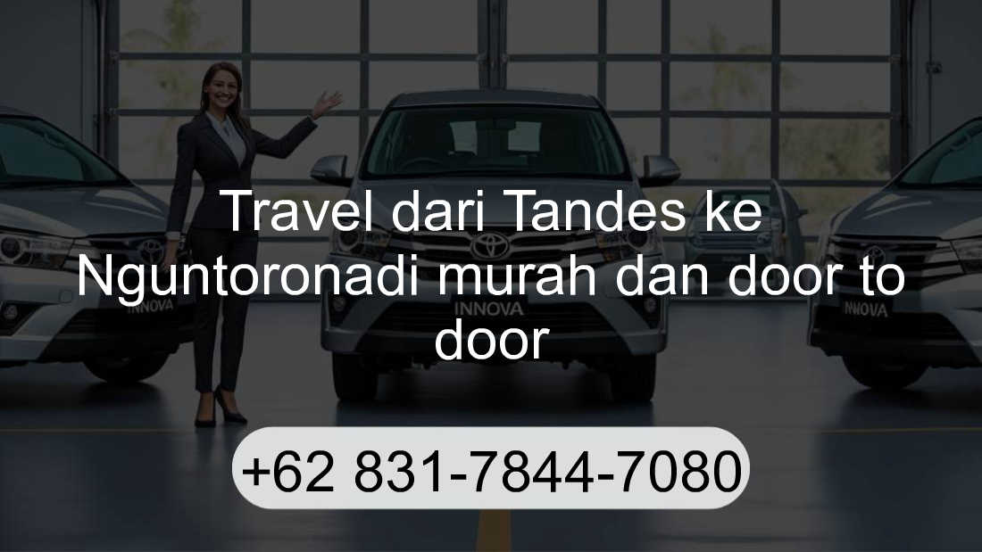 Travel Tandes Nguntoronadi