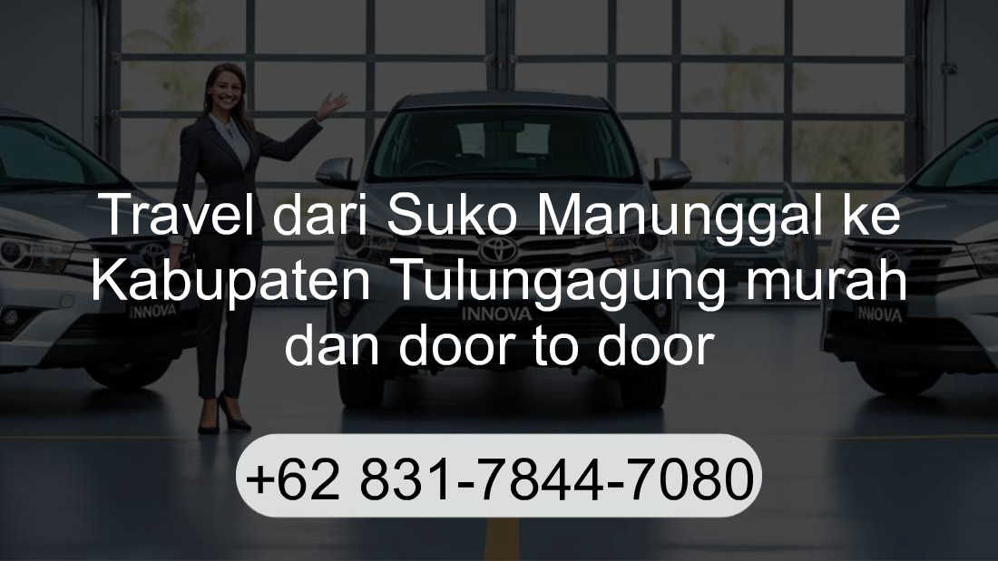 Travel Suko Manunggal Kabupaten Tulungagung