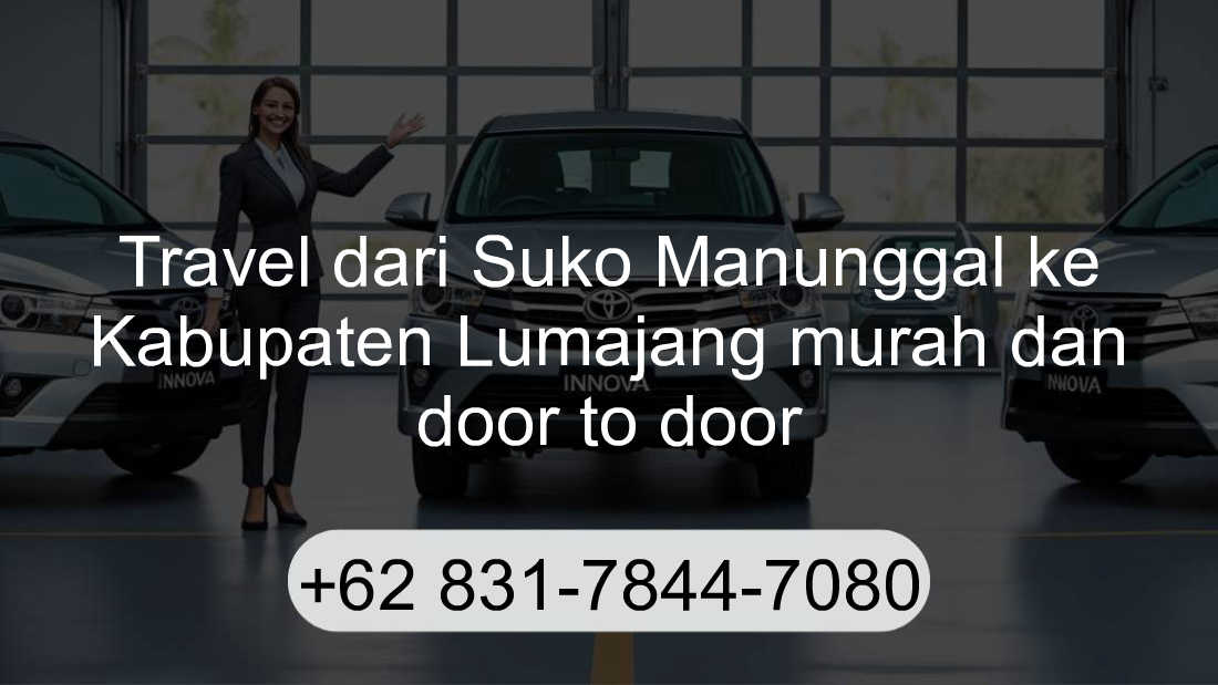 Travel Suko Manunggal Kabupaten Lumajang