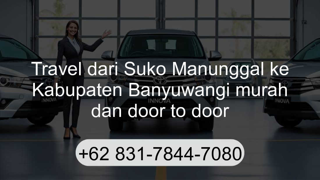 Travel Suko Manunggal Kabupaten Banyuwangi