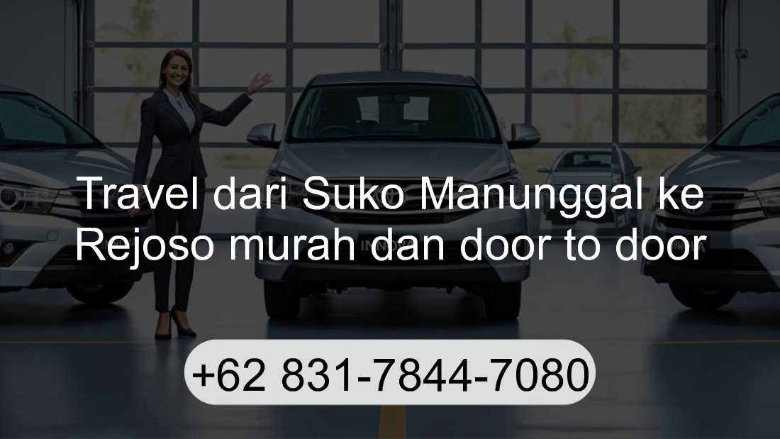 Travel Suko Manunggal Rejoso