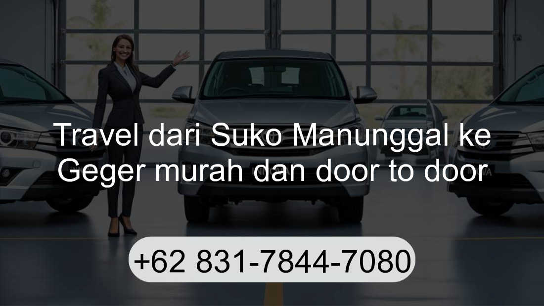 Travel Suko Manunggal Geger