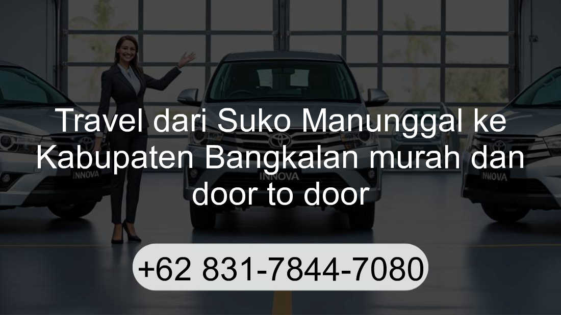 Travel Suko Manunggal Kabupaten Bangkalan